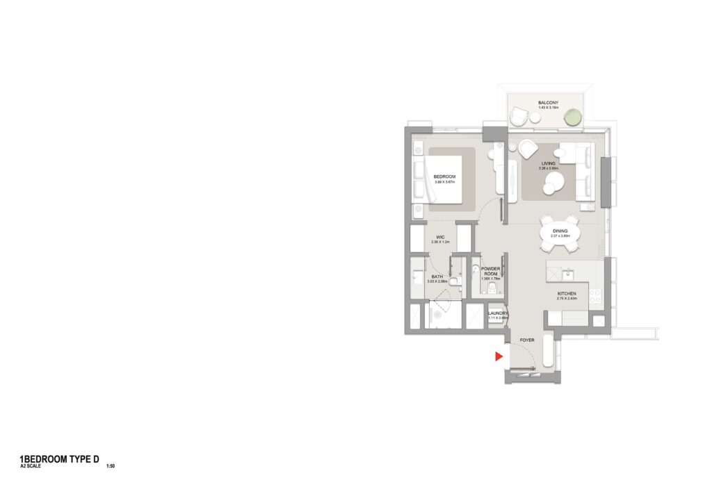 1-Bedroom-City-Walk-Crest-Line