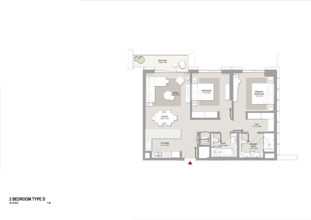 2-Bedroom-City-Walk-Crest-Line-TypeD