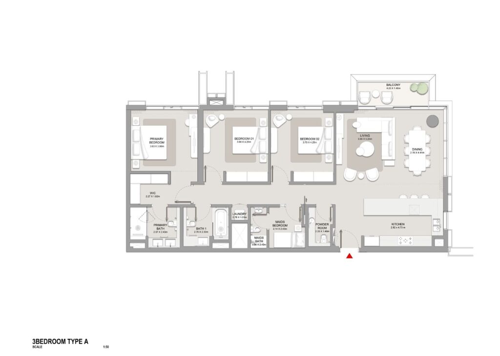 3-Bedroom-City-Walk-Crest-Line