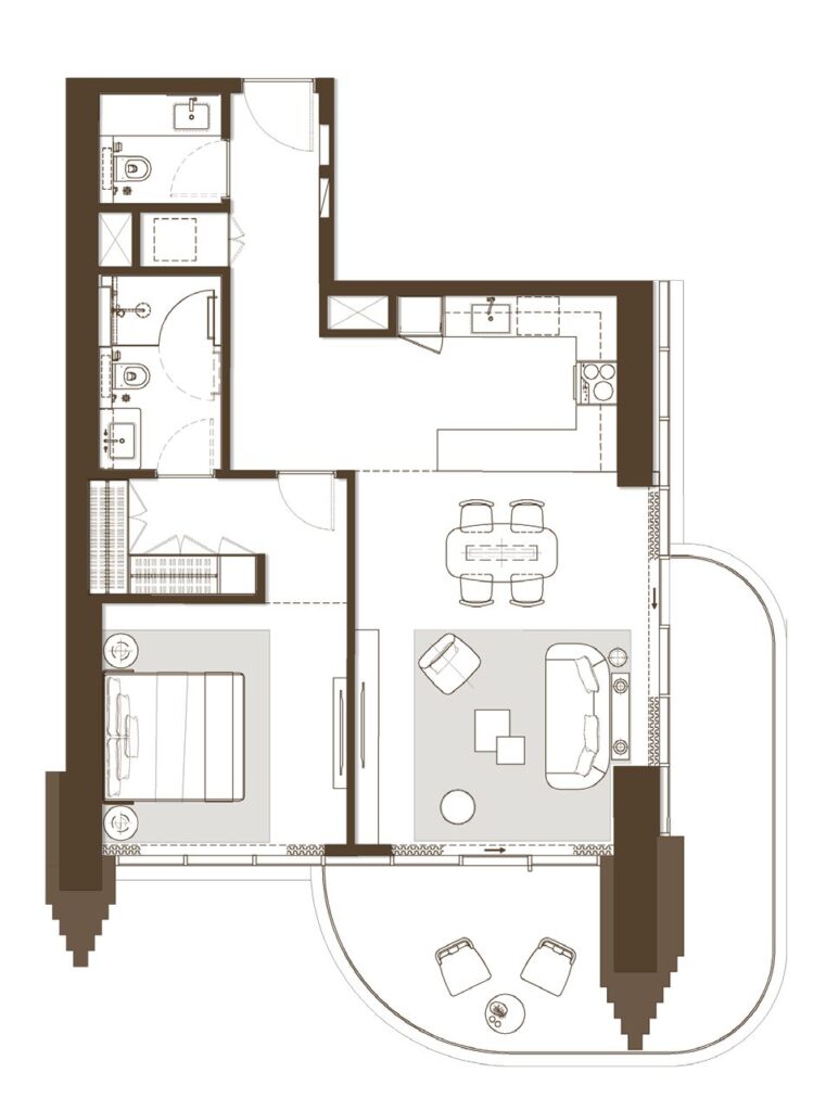 Atelis at D3 1 Bedroom (5)