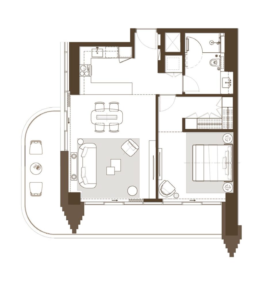 Atelis at D3 1 Bedroom (6)