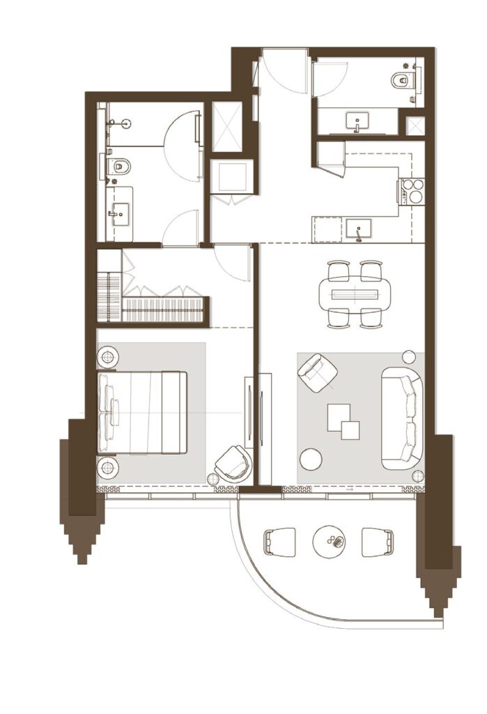 Atelis at D3 1 Bedroom