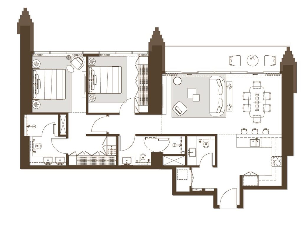 Atelis at D3 2 Bedroom (2)
