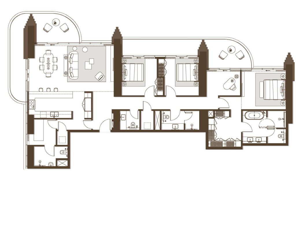 Atelis at D3 3 Bedroom