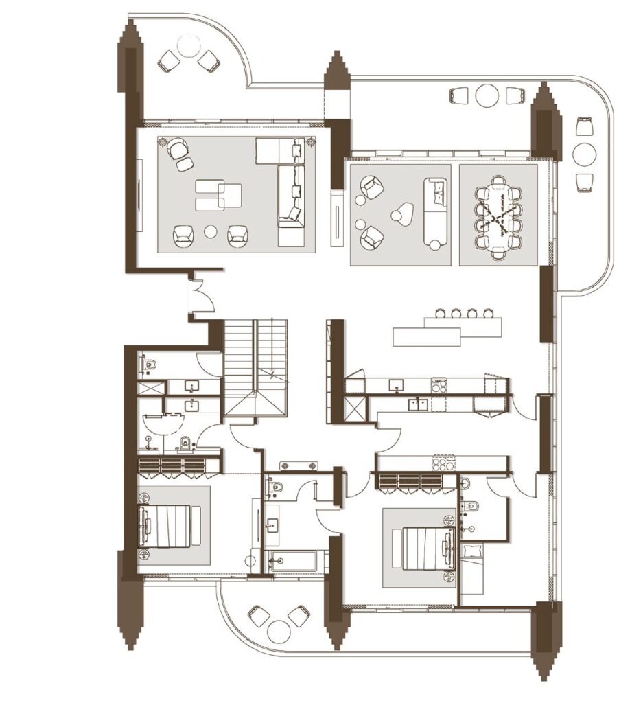 Atelis at D3 Penthouse Lower Floor (2)