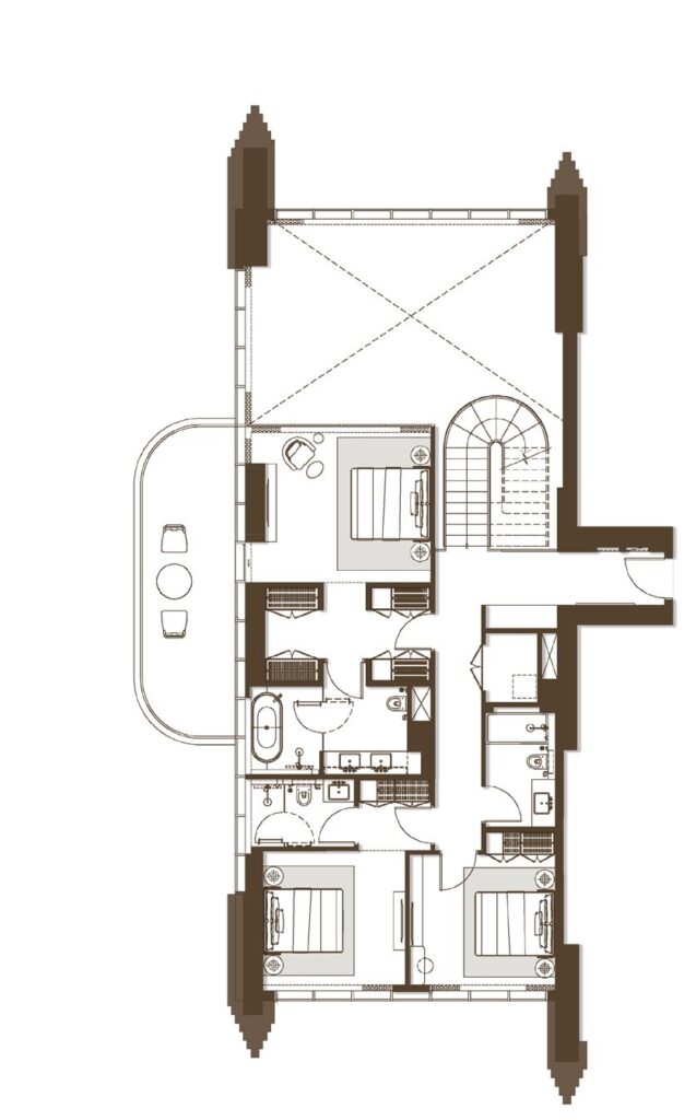 Atelis at D3 Skyvilla Upper Floor