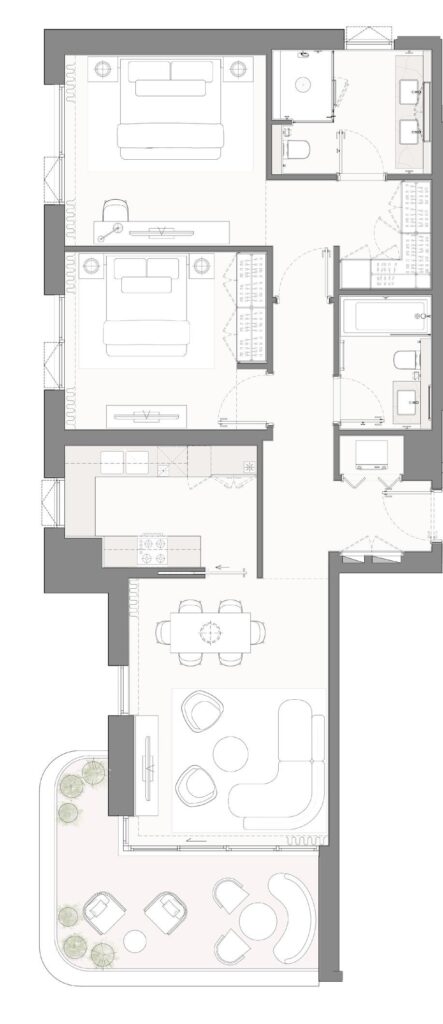 Bay Grove Residences 2 bedroom (3)