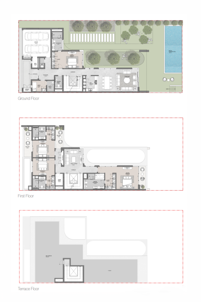 Beach Villas 4 Beds 2