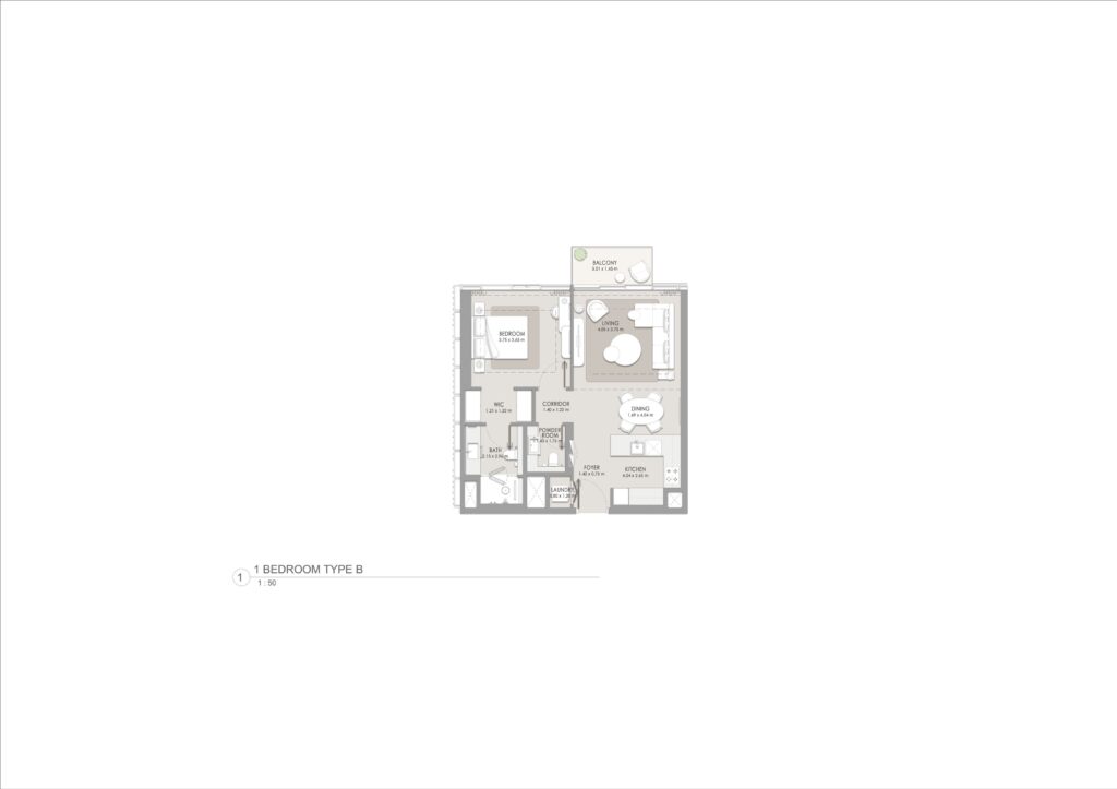 City Walk Crestlane 4 - 1 Bedroom Type B