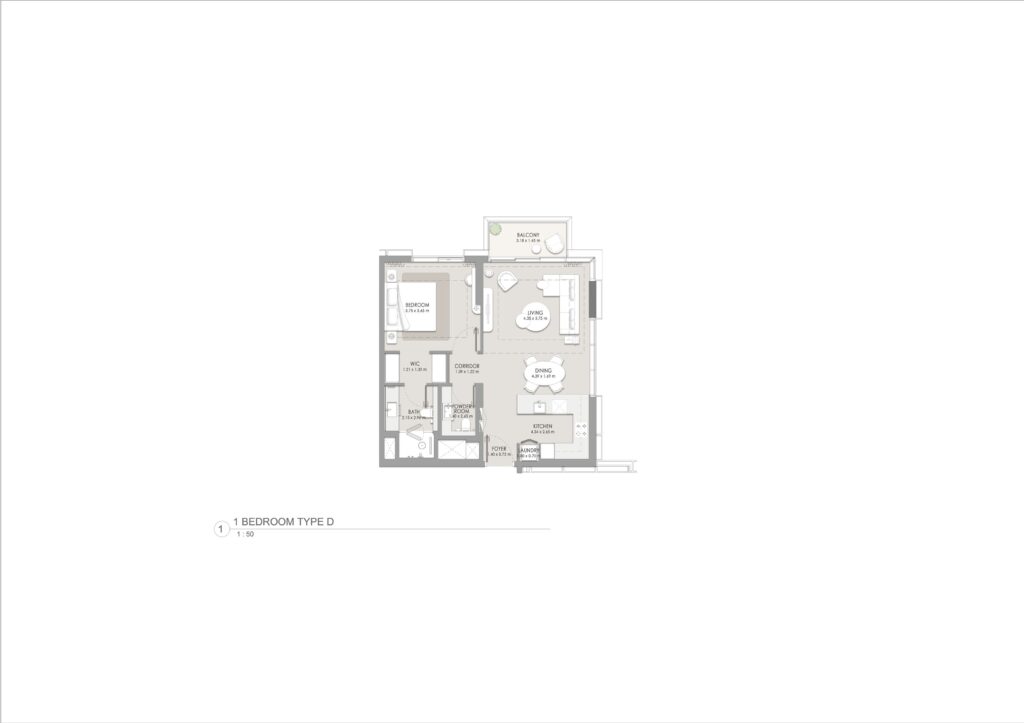 City Walk Crestlane 4 - 1 Bedroom Type D