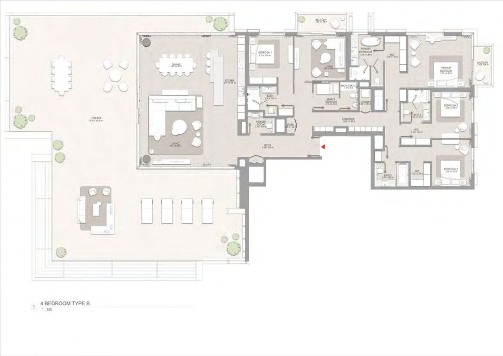 City Walk Crestlane 4 - 4 Bedroom Type B