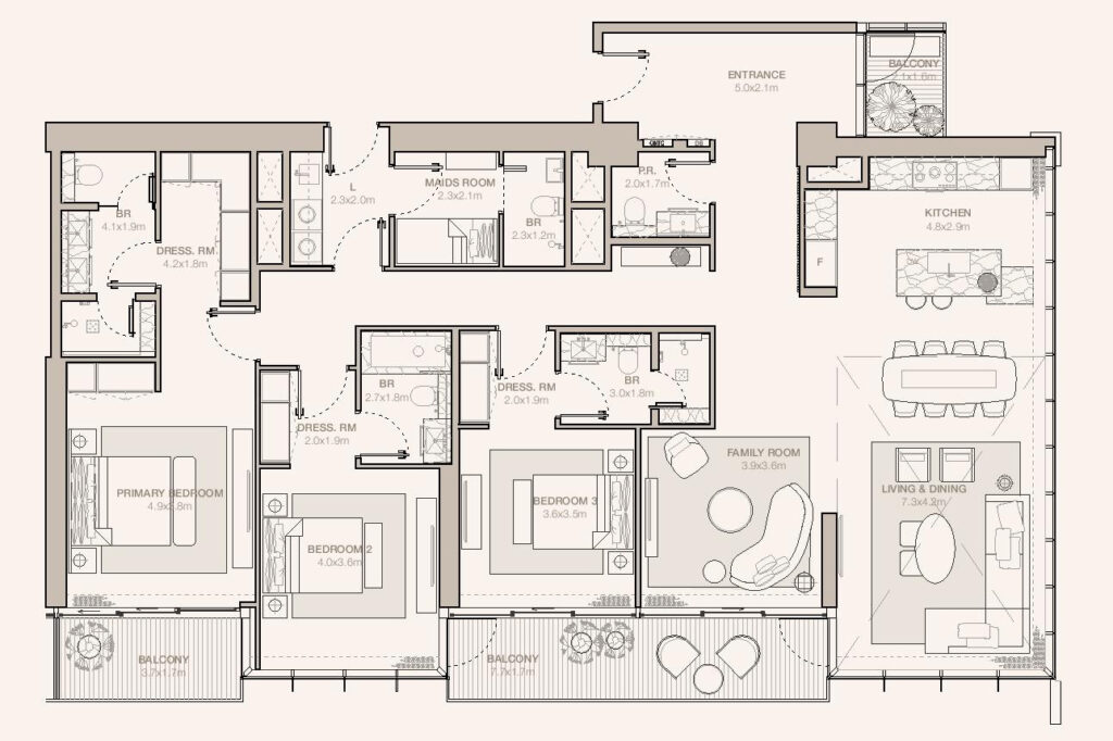Jumeirah Residences Emirates Towers-Floor Plans Tower B-page-050