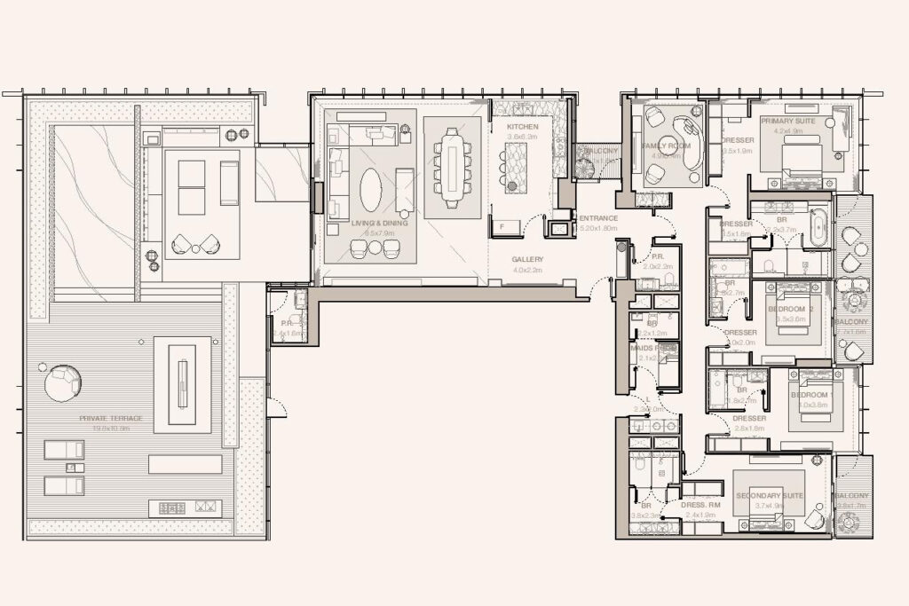 Jumeirah Residences Emirates Towers-Floor Plans Tower B-page-053
