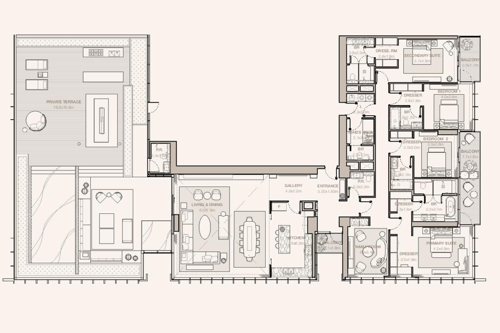 Jumeirah Residences Emirates Towers-Floor Plans Tower B-page-054