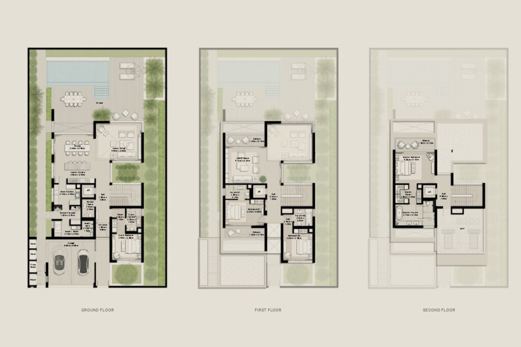 Nad Al Sheba Gardens Phase 11 Floor Plans_4bedroomvilla