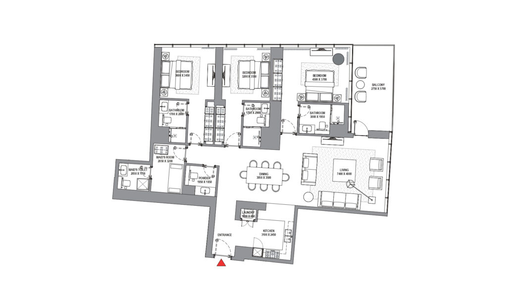 Seahaven 3 bedroom 2