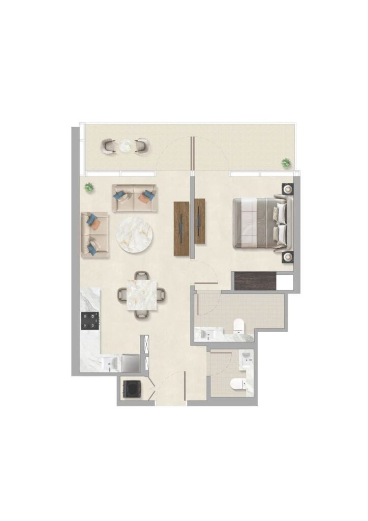 Sobha Skypark 1 Bedroom (3)