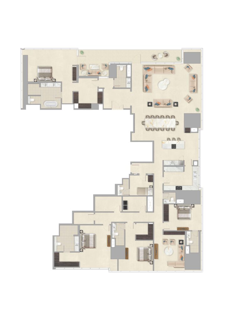 Sobha Skypark 4 Bedroom (2)