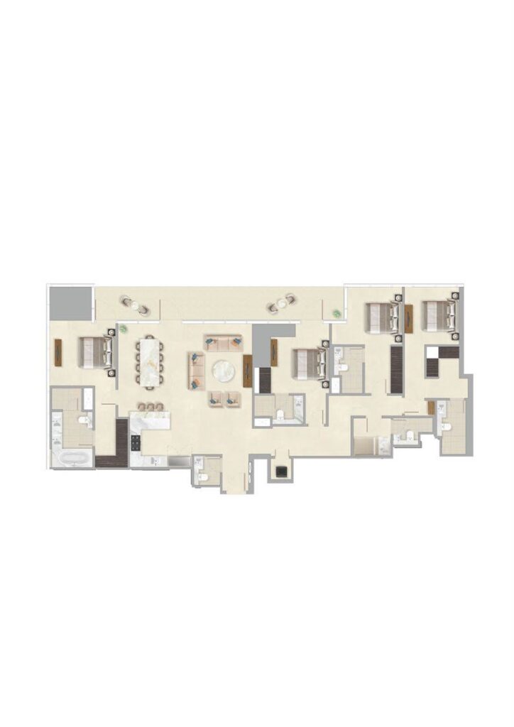 Sobha Skypark 4 Bedroom