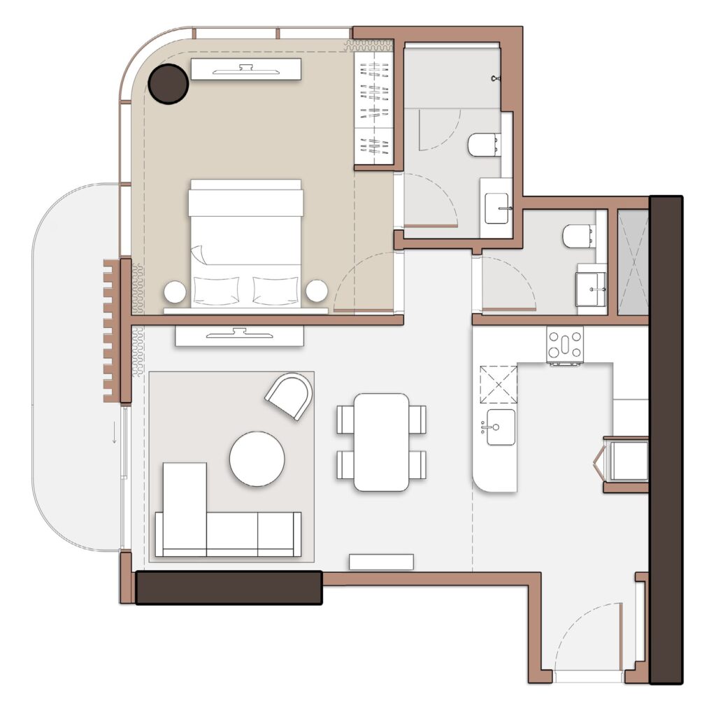 The Edit at D3 - 1 Bedroom (4)