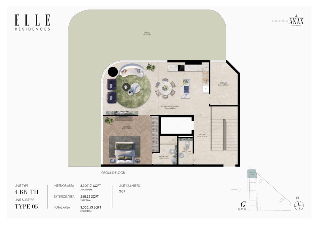 Elle Residences - 4 Bedroom Floorplan (1)