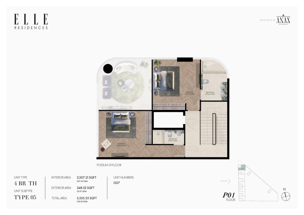 Elle Residences - 4 Bedroom Floorplan (2)
