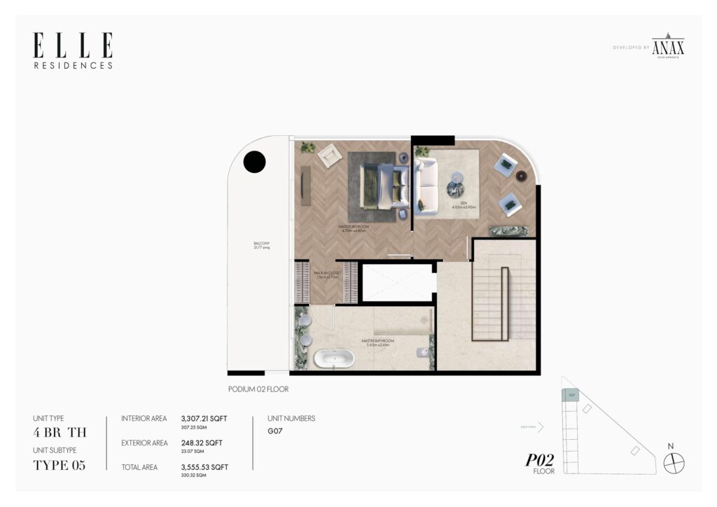 Elle Residences - 4 Bedroom Floorplan (3)