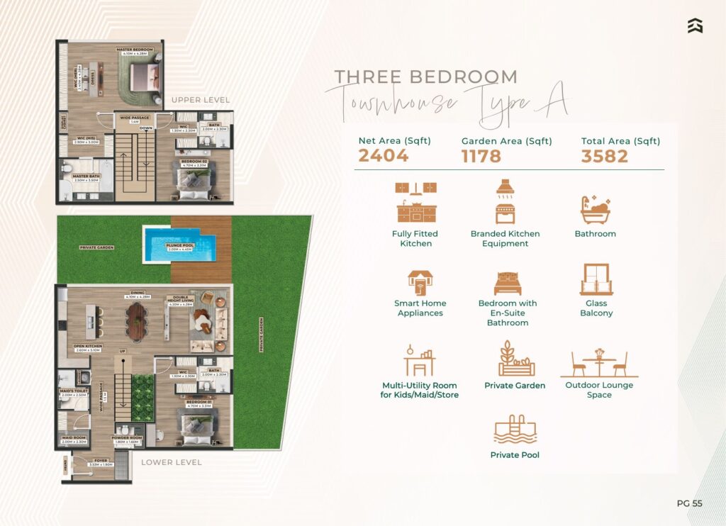 Firoza - Floorplans - 3 Bedroom Townhouse Type A