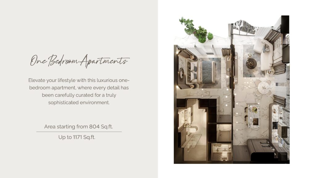 Iluka Residences - Floorplans - 1 Bedroom
