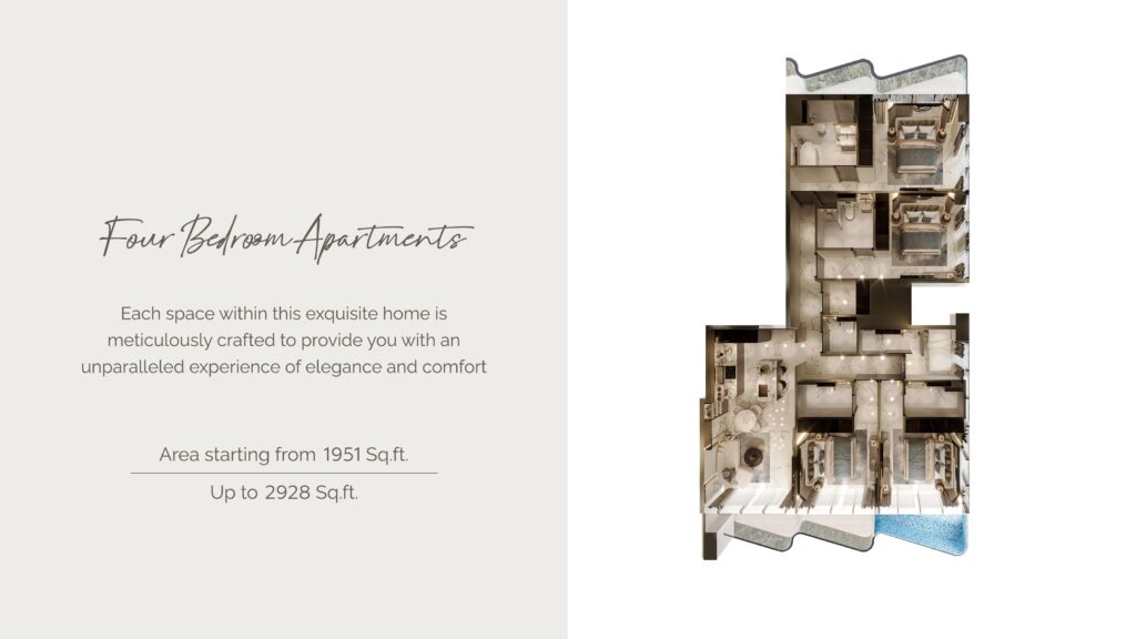 Iluka Residences - Floorplans - 4 Bedroom