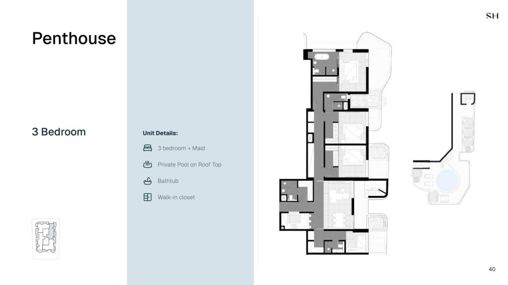 Marea Residences - Penthouse Floorplan (1)