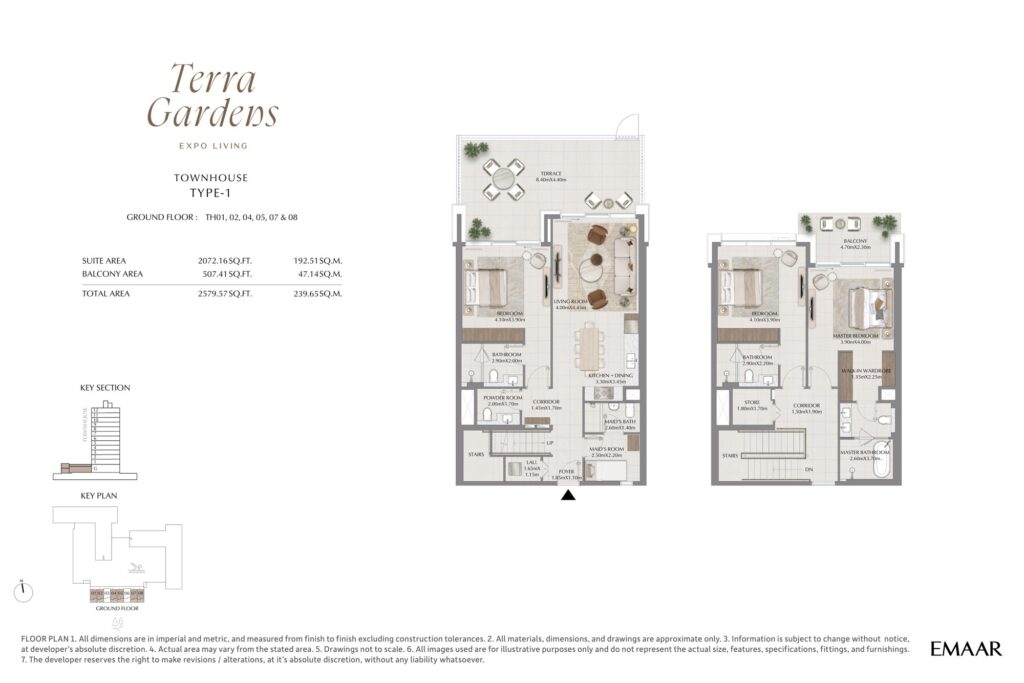 Terra Gardens - Townhouse Floorplan (1)