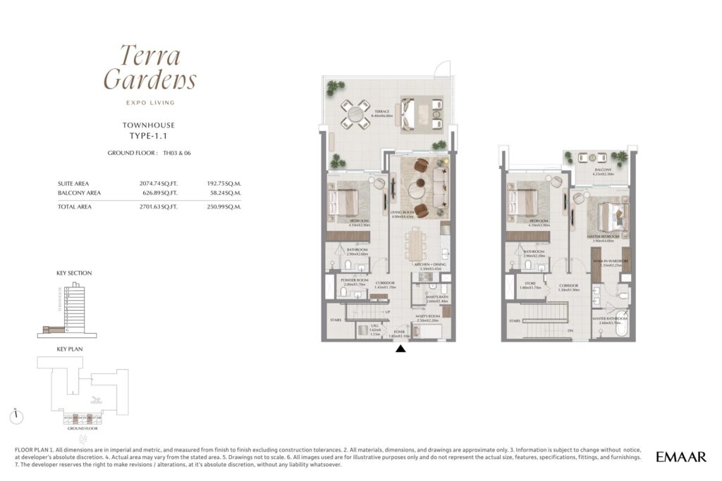Terra Gardens - Townhouse Floorplan (2)