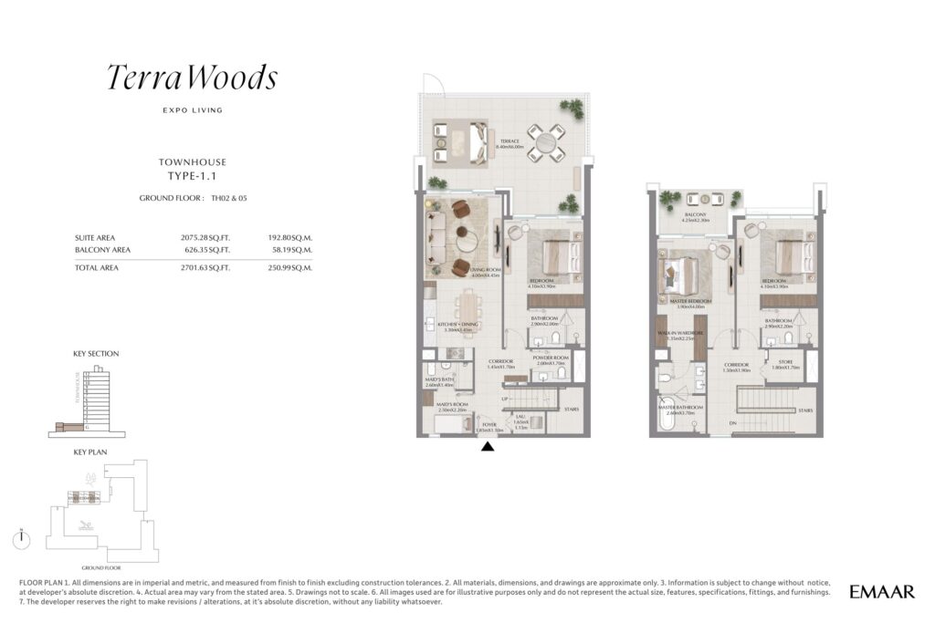 Terra Woods - Townhouse Floorplan (2)