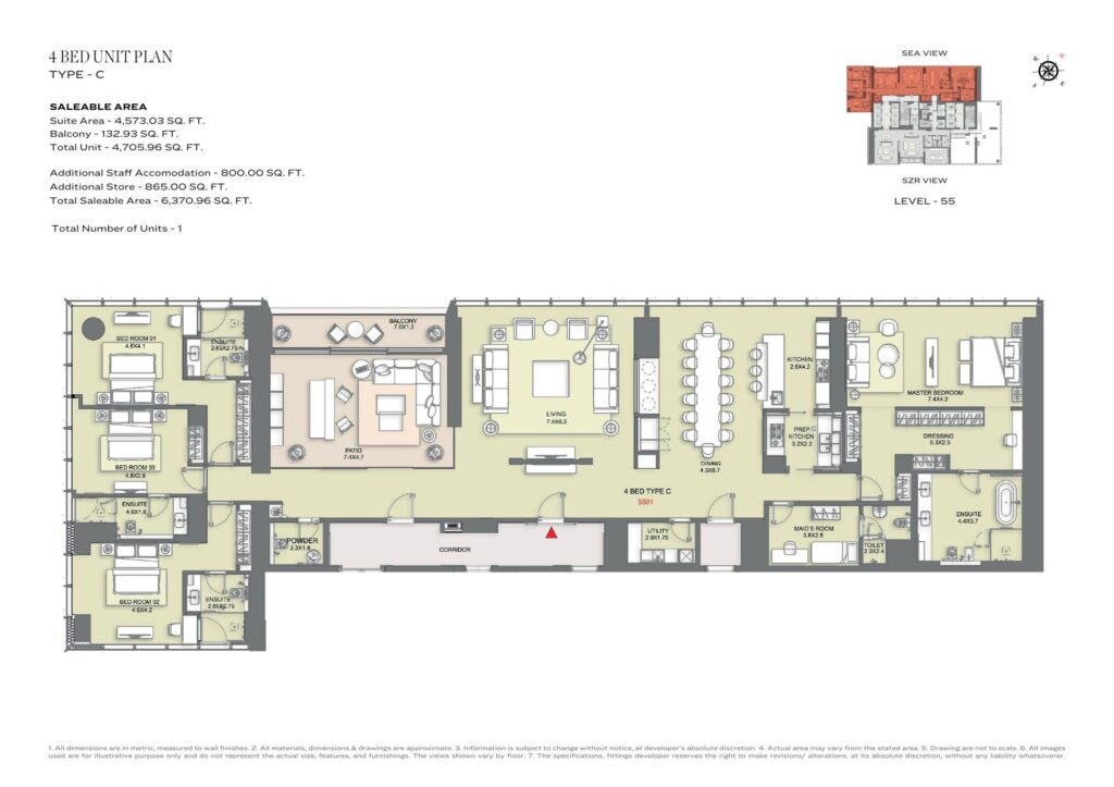 The S Tower - Floorplan (1)