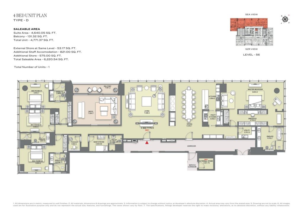The S Tower - Floorplan (2)