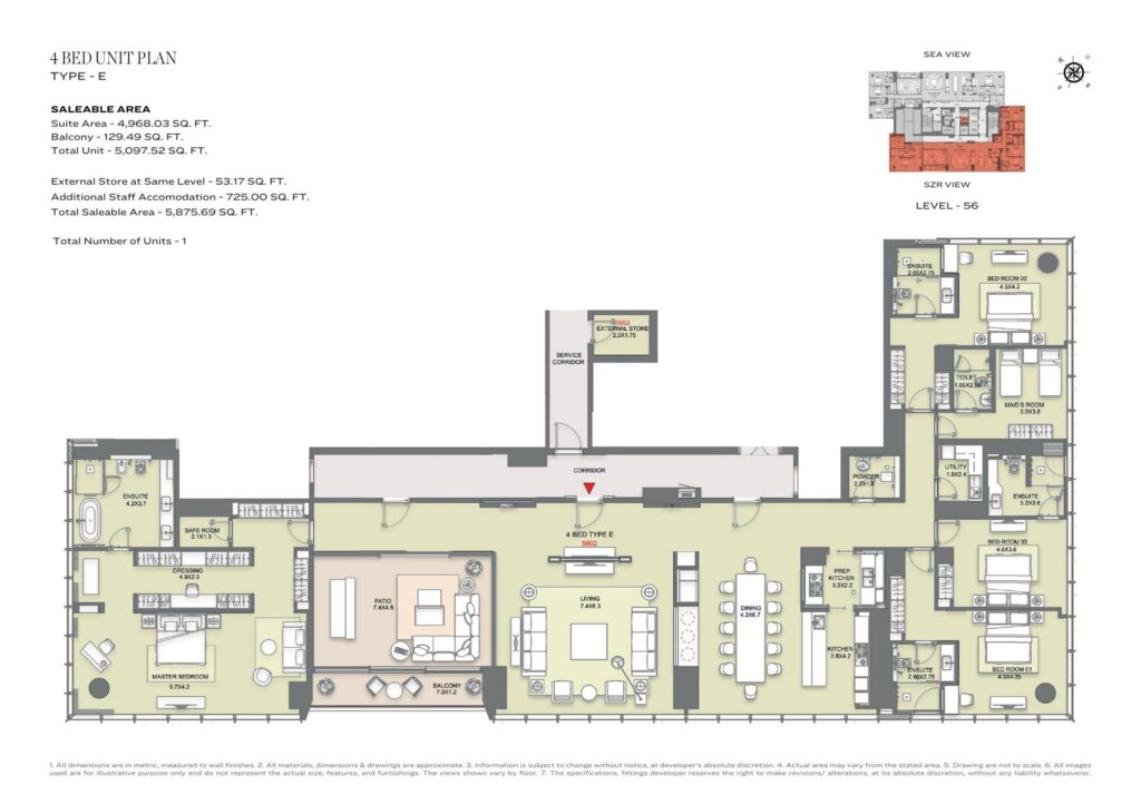 The S Tower - Floorplan (3)