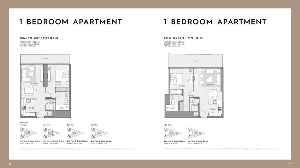 Mar Casa - Floorplans - 1 Bedroom Type 1BR-02