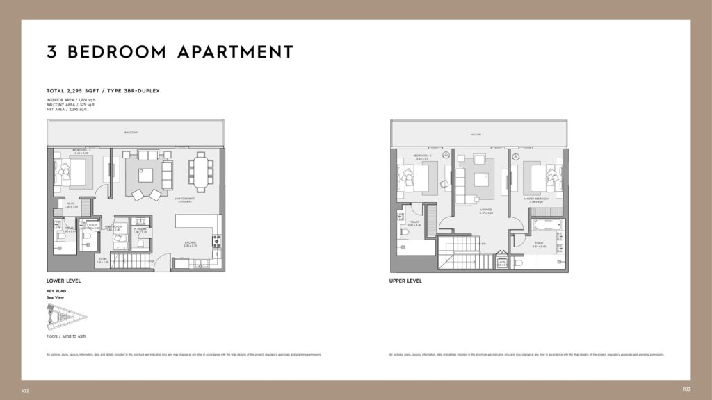 Mar Casa - Floorplans - 3 Bedroom Type 3BR-Duplex
