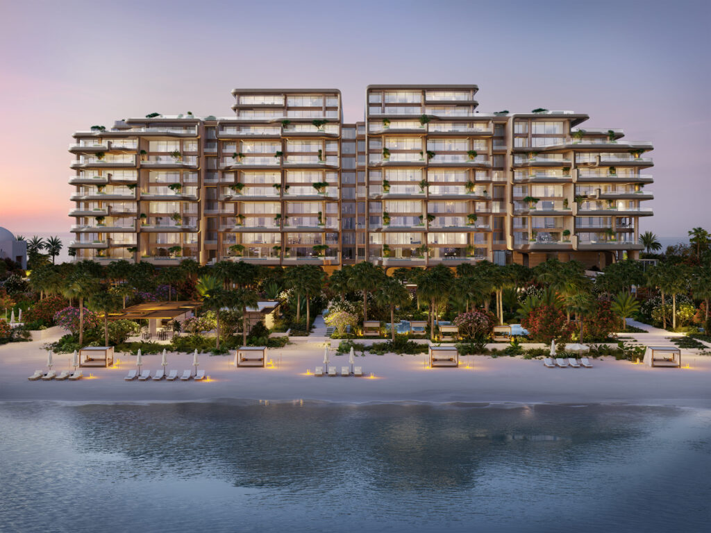 Orla by Omniyat beachfront residences exterior, Palm Jumeirah Dubai