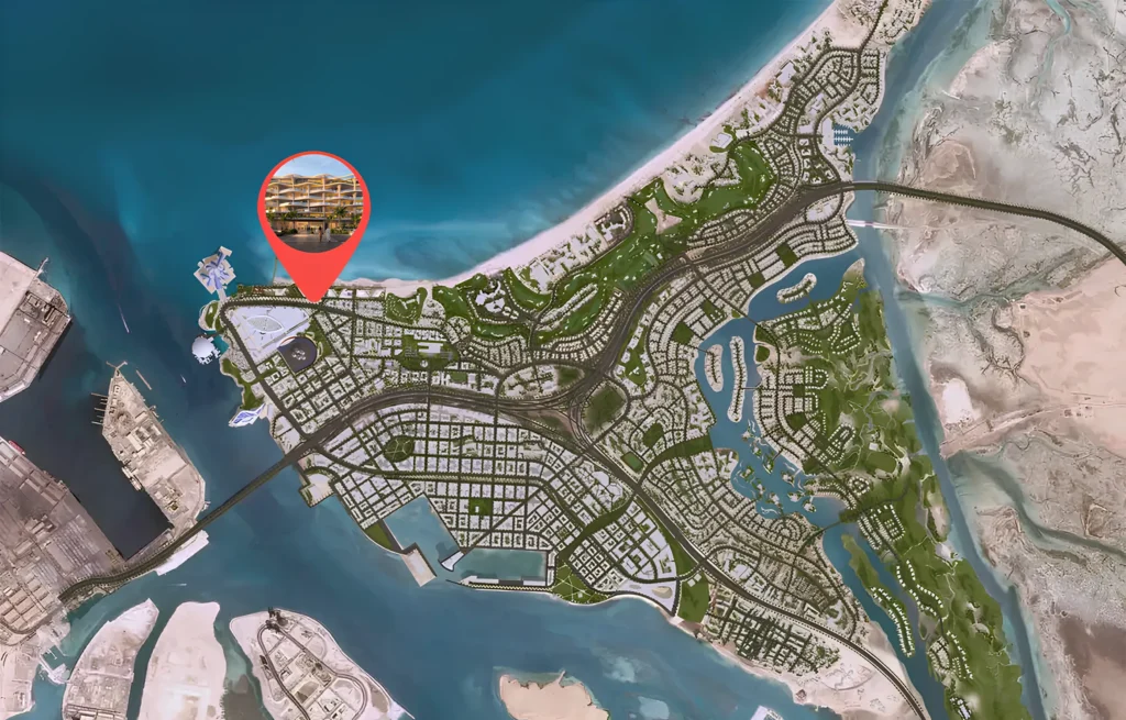 Mamsha Palm - Location Map