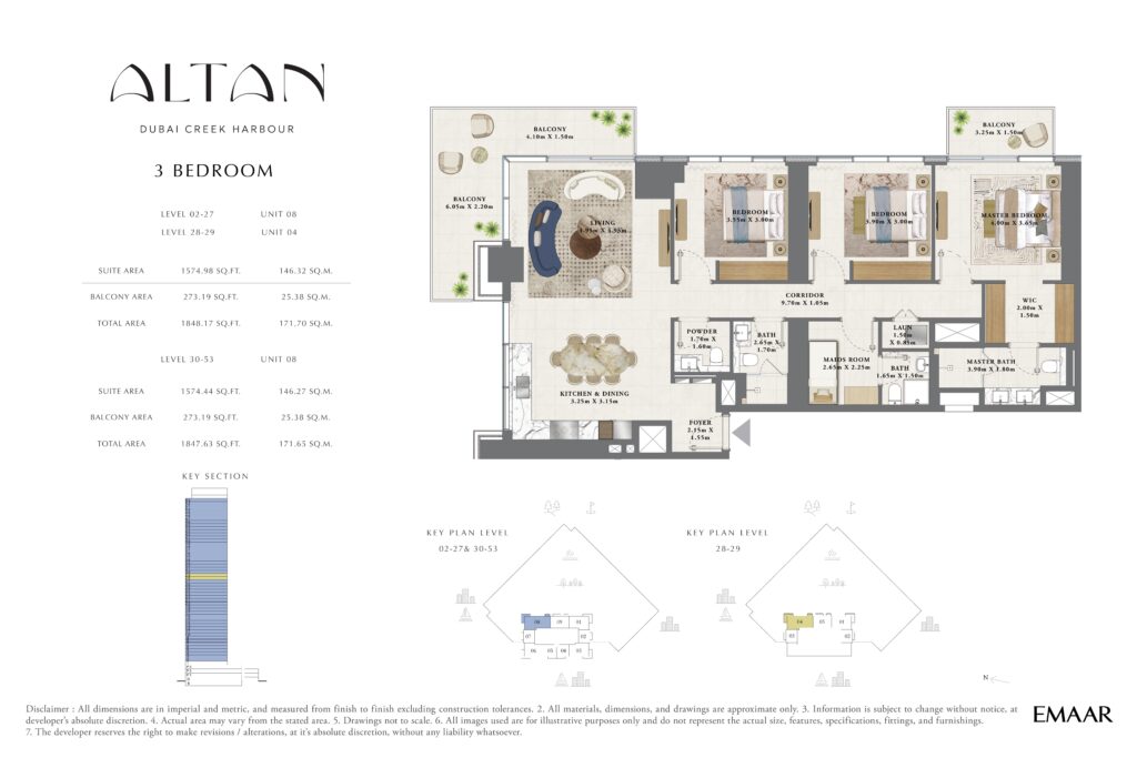 Altan - Floorplan - 3 Bedroom