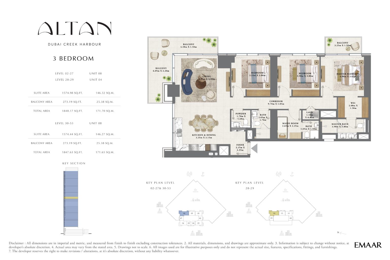 Altan - Floorplan - 3 Bedroom