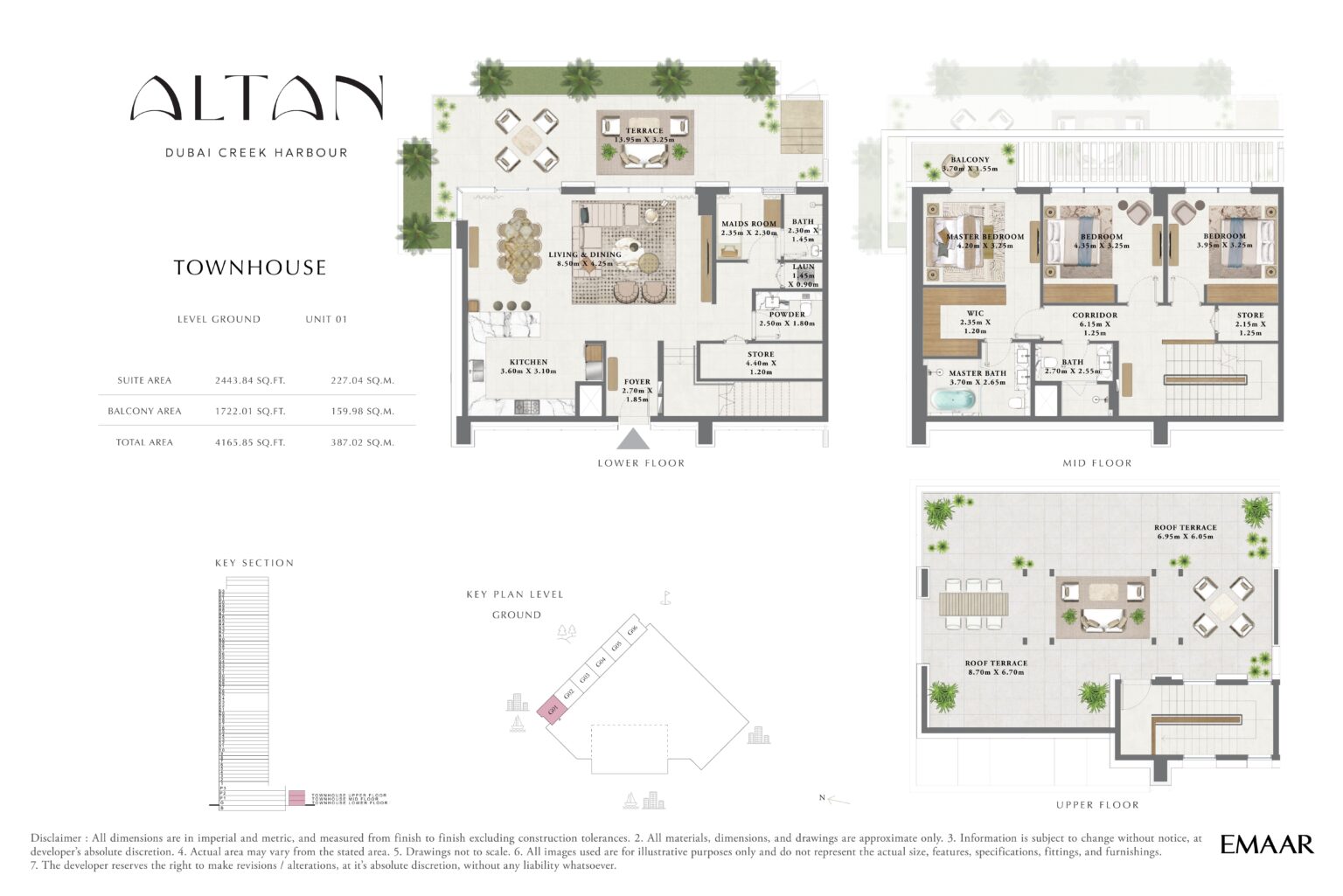 Altan - Floorplan - 3 Bedroom Townhouse (1)