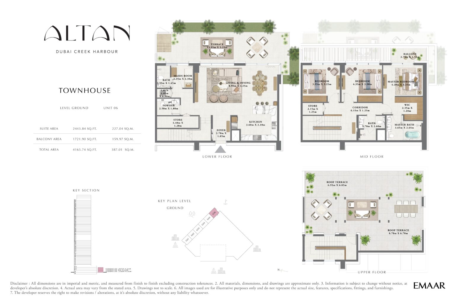 Altan - Floorplan - 3 Bedroom Townhouse (2)