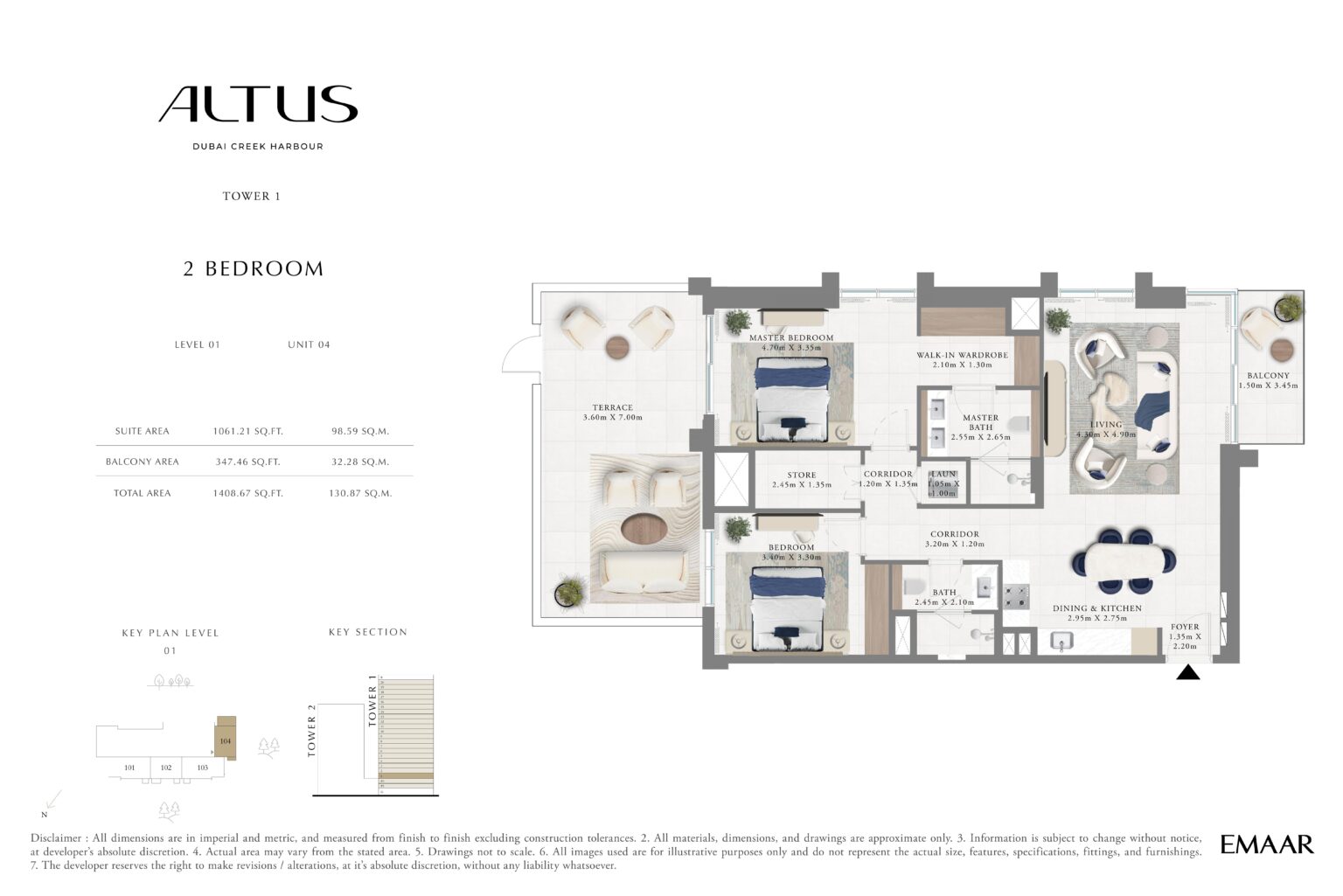 Altus - Floorplan - 2 Bedroom