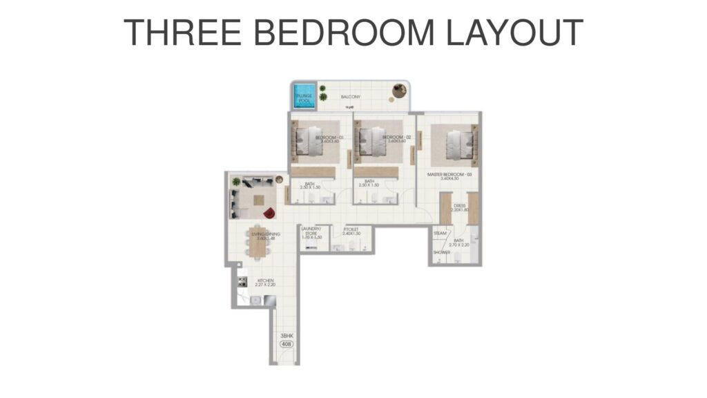 Bonds Avenue Floor Plan 3 Bedroom