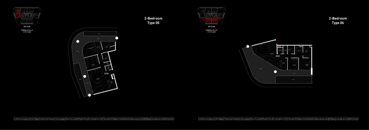 Brabus Island - Floorplans - 2 Bedroom Type 05