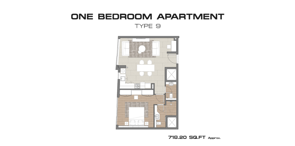 Concept 7 Residences - Floorplan 1 Bedroom (6)