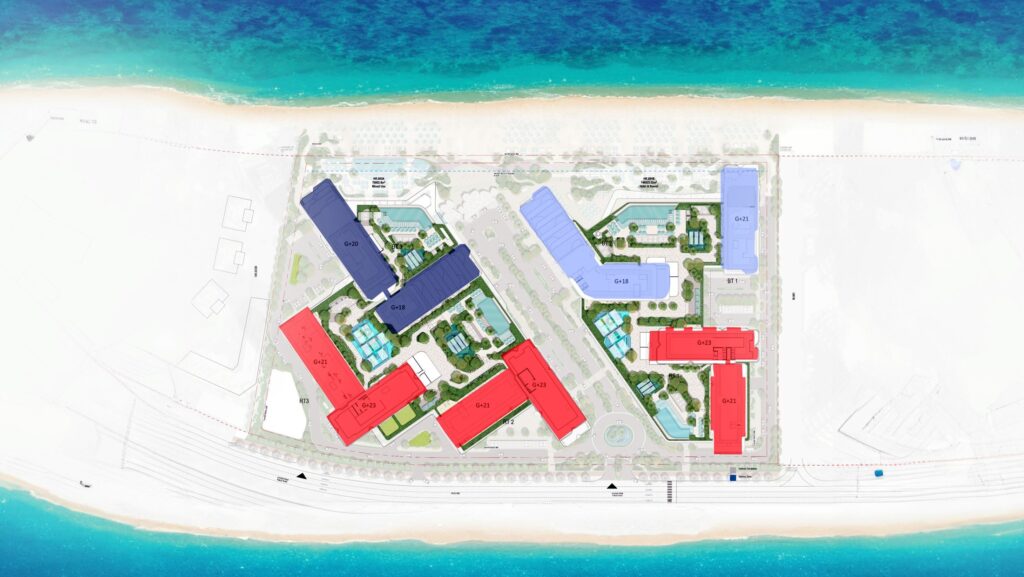 Nikki Beach Residences - Masterplan